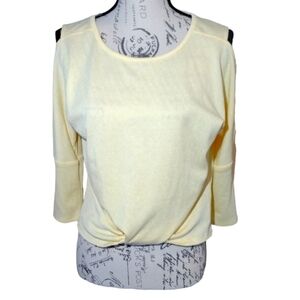 BCX Cold Shoulder Crop Top